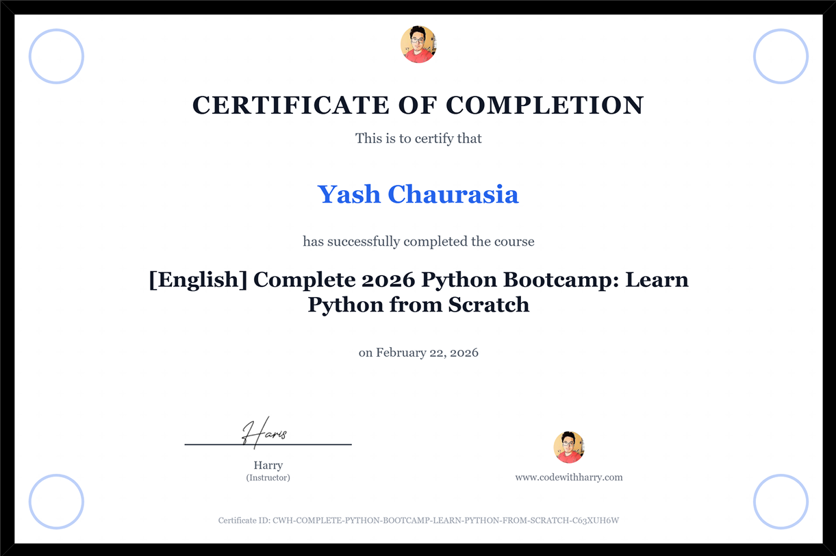 Certification 8